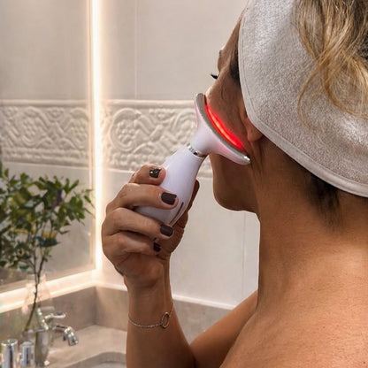 NOVU Glow — Dispositivo de Terapia LED Facial Multifuncional